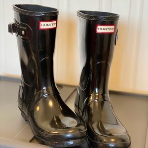 Hunter Original Short' Gloss Rain Boot US 8